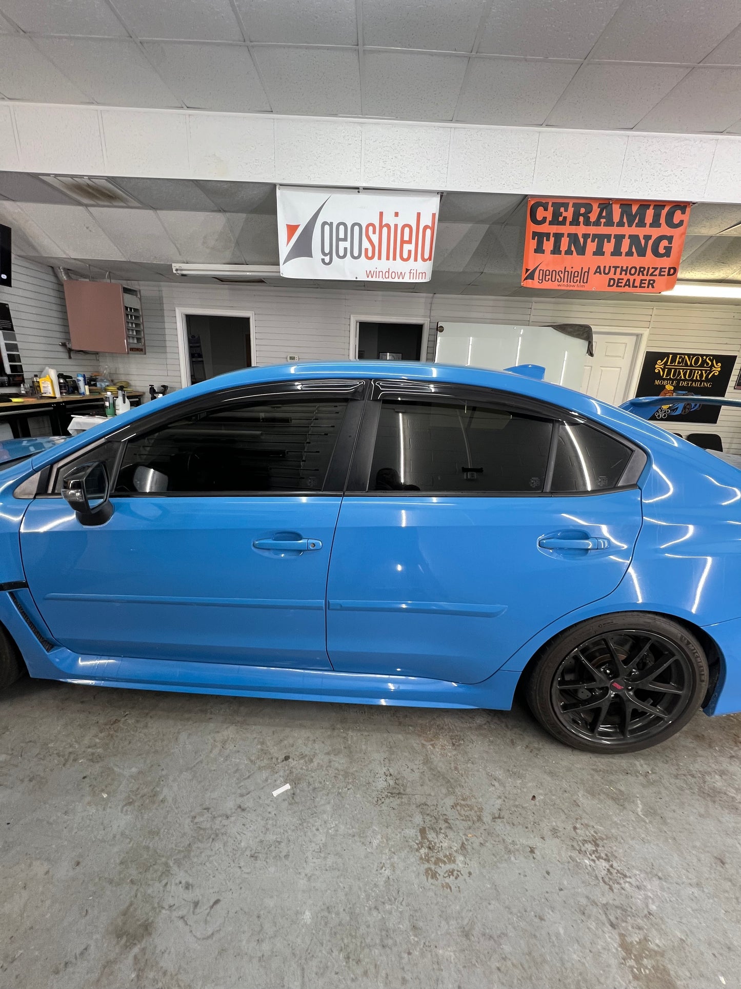 CERAMIC SEDAN WINDOW TINT ( SIDES & REAR ONLY)